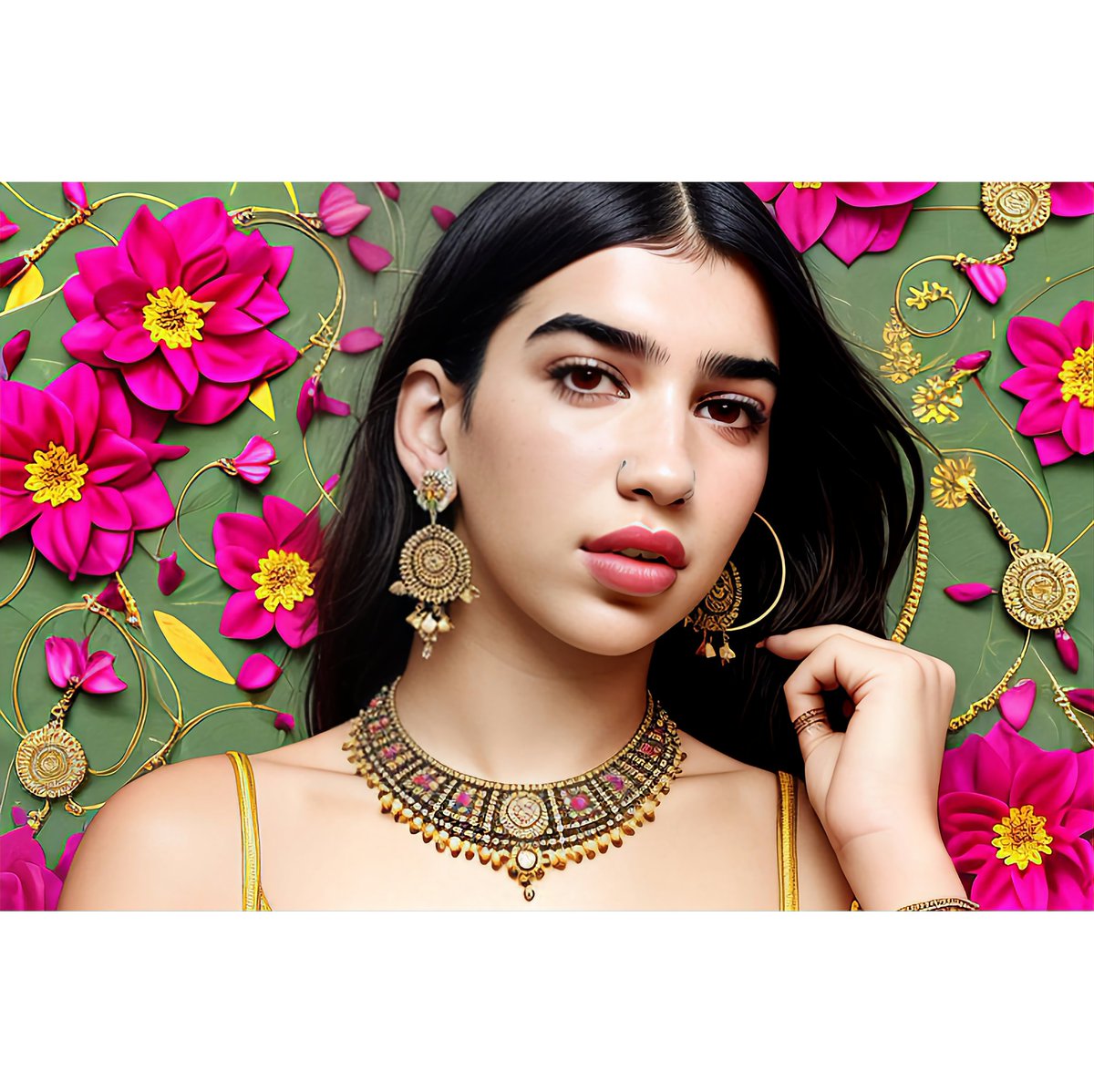 ai_divas's tweet photo. 🔥🔥What if Raja Ravi Varma painted Dua Lipa🔥🔥🔥
Follow for more posts..

#ai #aiart #ai_divas #desigirl #stablediffusion #midjourney #openai #dalle2 #sareelove #aiartcommunity #aiartist #aiartgallery #aiartwork #aiartdaily #ravivarma #ravivarmapaintings #dualipa #whatif #india https://t.co/53acisCqL0