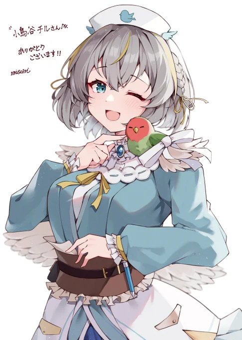 skebリクエストより小鳥谷チルさんを描かせていただきました!ありがとうございました!! 