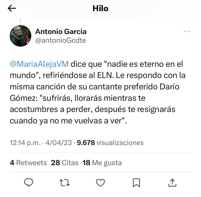 AIPICOL's tweet photo. #AlertaAIPI La Agremiación Iberoamericana de Prensa Independiente también rechaza los mensajes intimidantes del cabecilla del ELN Antonio García contra las periodistas @VickyDavilaH y @MariaAlejaVM
La Libertad de Expresión y de Prensa enfrentan tiempos difíciles y peligrosos. https://t.co/WHtq9Mf4AB