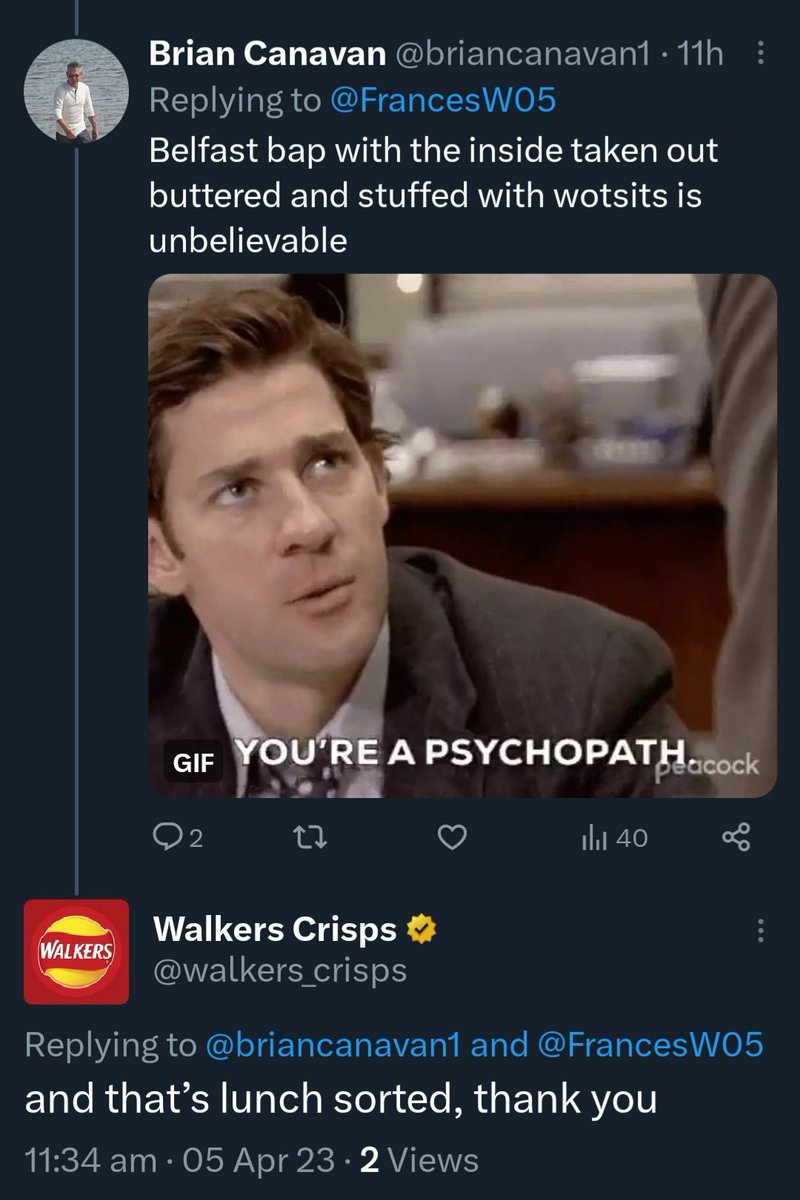 briancanavan1's tweet photo. Honestly if I don't get a sponsorship deal with @walkers_crisps for their #wotsit campaign I will be disappointed and move to Cheetos https://t.co/wMmCR3bfAv