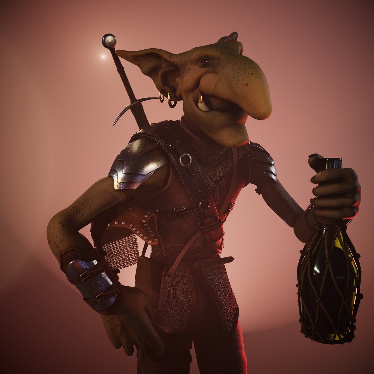 Gert Gatekeeper #005

"From the look on your face, Gert, this is a really expensive bottle of wine."

Welcome to the new owners of the Dead Imp Tavern! Check out more unique characters from our tavern on @OpenSea via the link in our profile. Cheers to new beginnings!

#nft