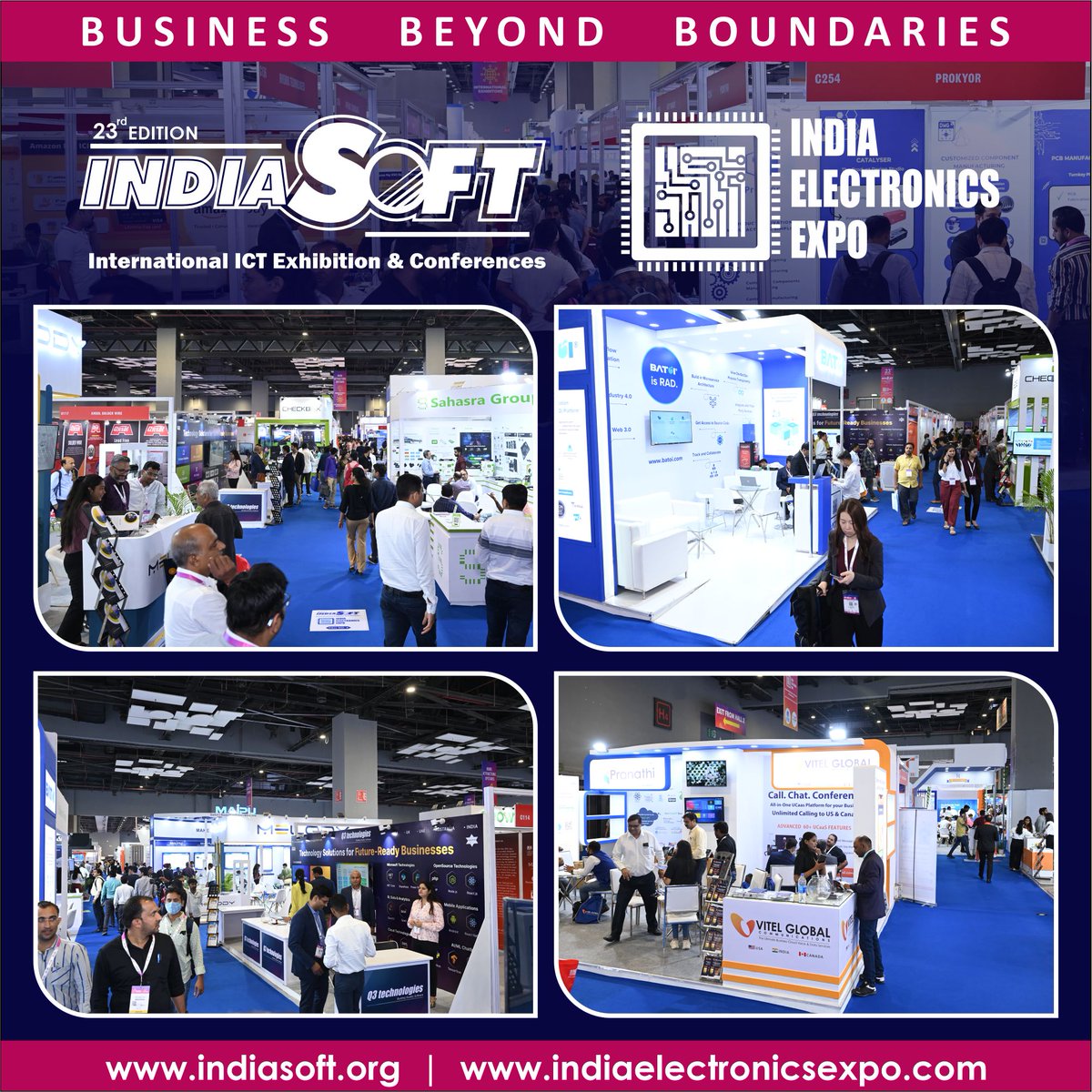 escnewdelhi's tweet photo. And we continue to update you on amazing edition of #Indiasoft2023 through some of the Clicks for your viewing pleasure. We are thrilled for the overwhelming response to 2024 editions January 17-19 with almost 50% of our exhibitors looking forward to join us back. Stay connected https://t.co/U1UlzHwMnj