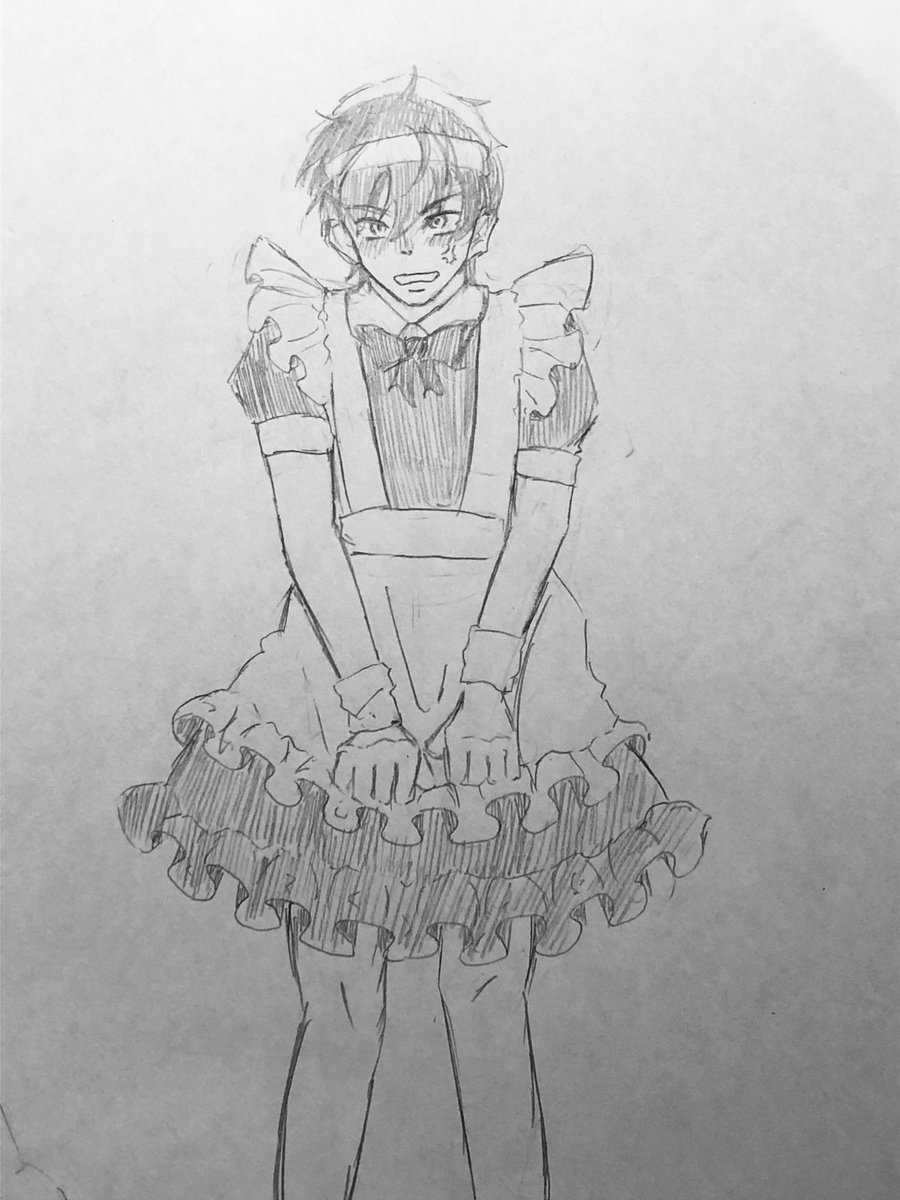 yako6210's tweet photo. メイド服🐞🍊🍓

 #jjba  #jjbafanart  #ジョジョ  #ジョルノ #ナランチャ   #フーゴ  #ジョジョの奇妙な冒険  #ジョジョラーさんと繋がりたい  #絵かきさんと繋がりたい  #絵描きさんフォロバ100 https://t.co/MRA7F82OIC