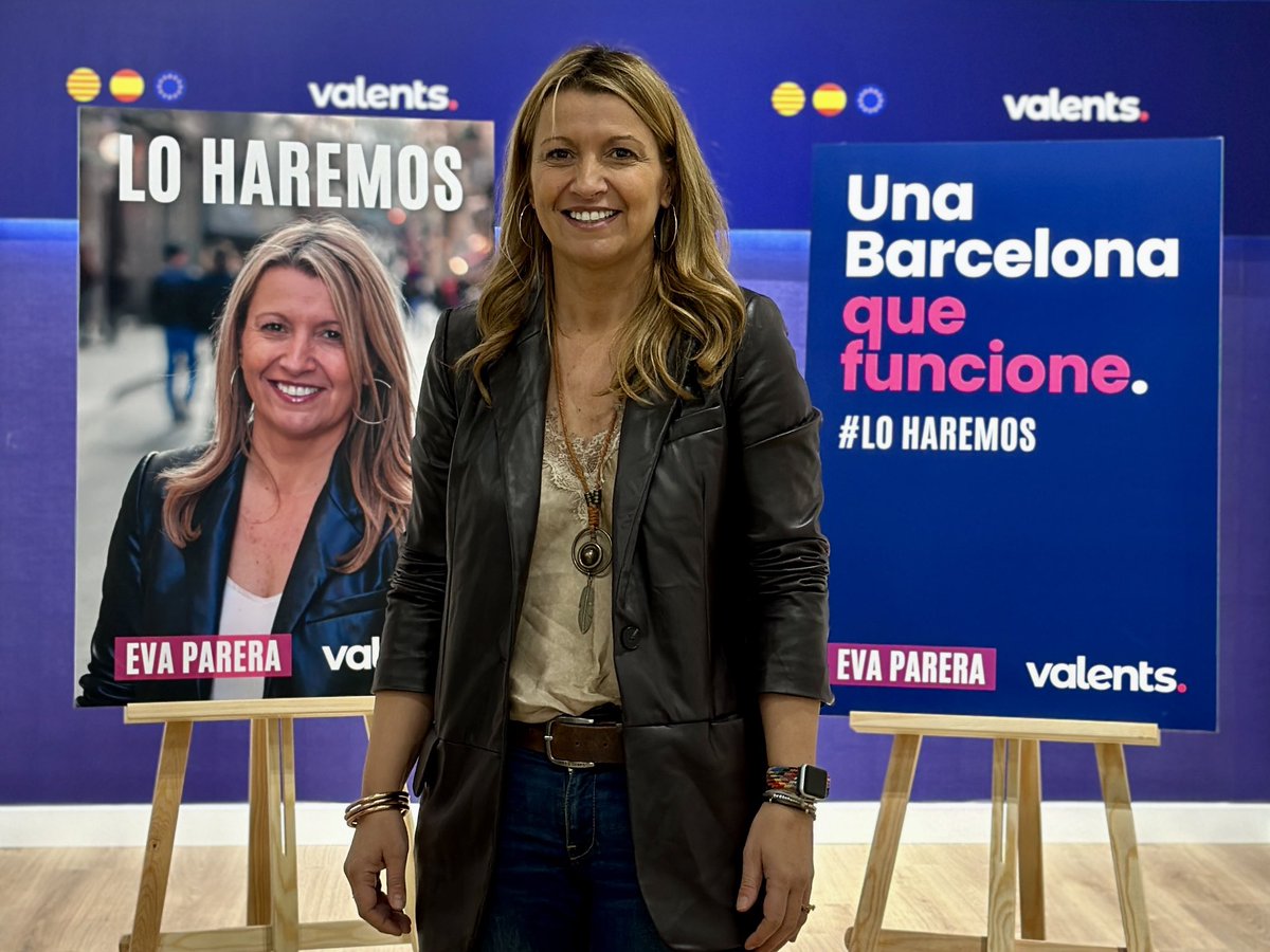 valents_cat's tweet photo. Haremos que Barcelona funcione de la mano de @PareraEva. 

Lo haremos. https://t.co/XP0u00nQGD