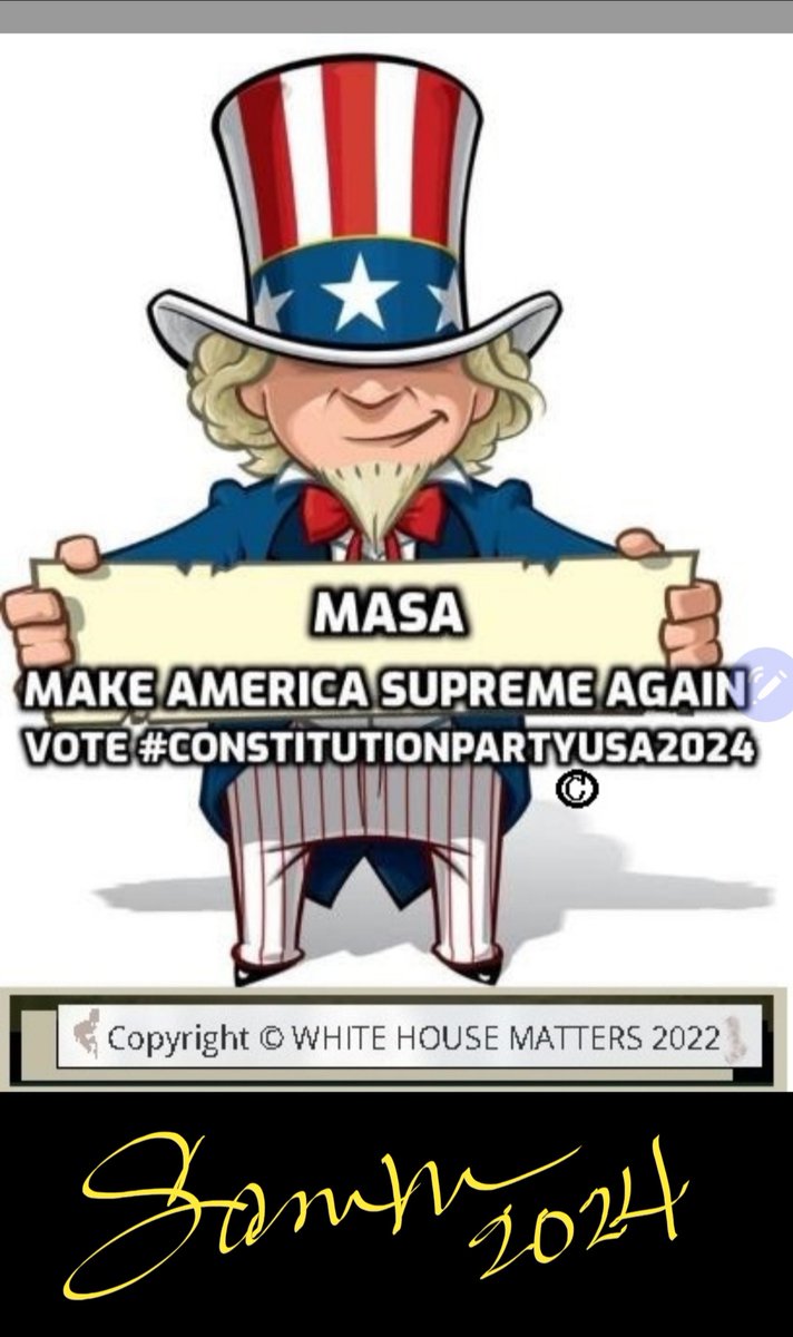 #GetForRealJoker_  

#WhenItsOverItsOver_ForTheCorruptedTwoPartySystem 

.<a href="/SAMMPOTUS/">SAMM</a>  #ConstitutionPartyUSA_OnlyPartyLeftGoneRight