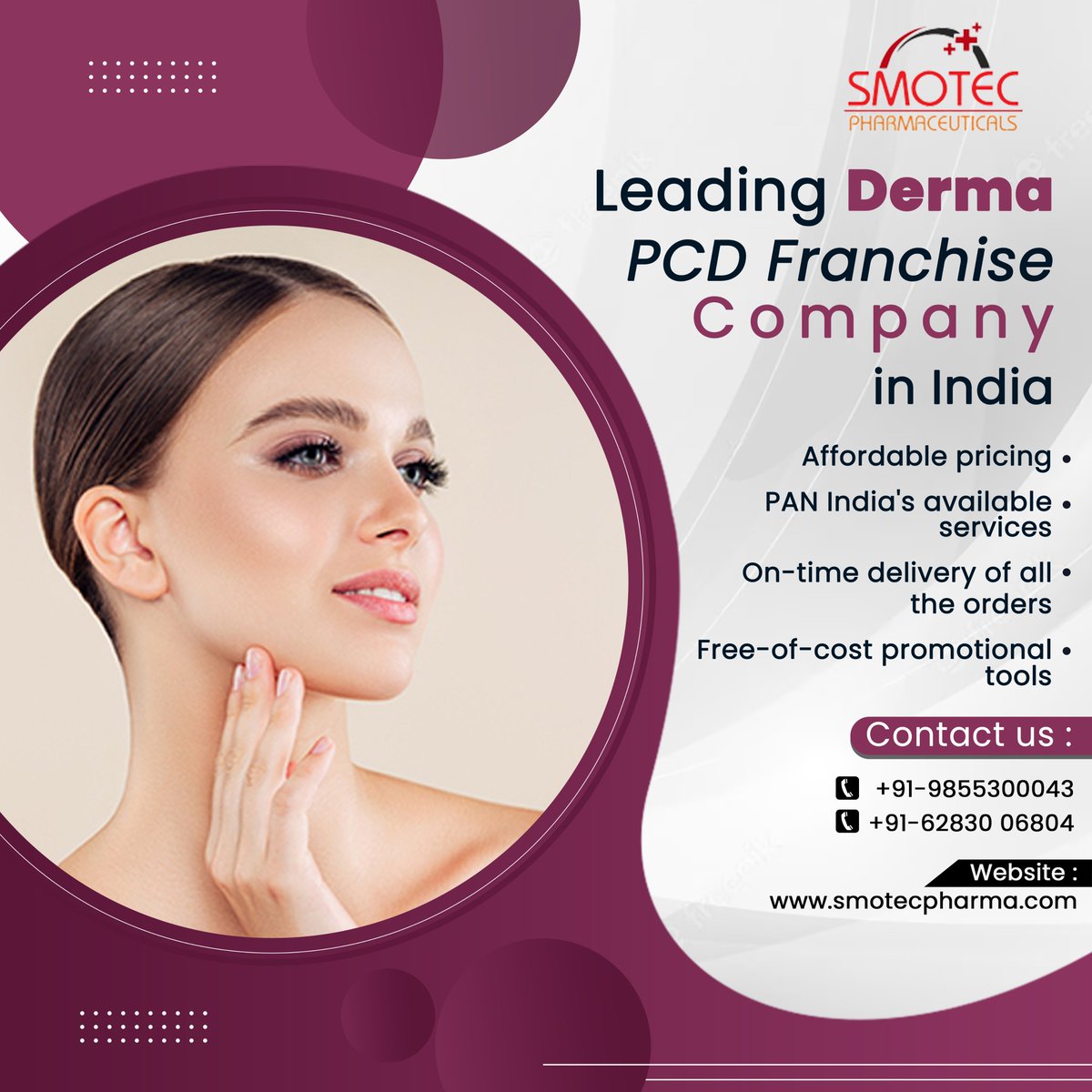 BEST PHARMA FRANCHISE FOR DERMA RANGE
Call us at +91-9855300043 for more info!
.
.
#pharma #bestproducts #qualityrange #generalrange #PCDPharmaFranchise #pharmafranchisecompany #pharmaceuticalindustry #dermarange #dermaproducts