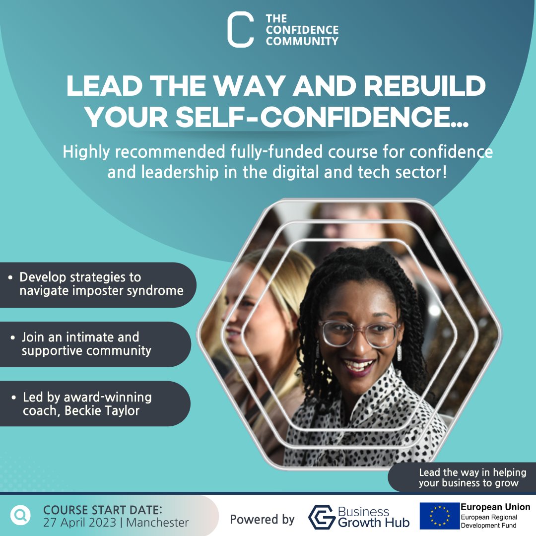 🎊 We’re thrilled to accept applications for our April Confidence Collective cohort in collaboration with @BizGrowthHub! 

🥰 The best part? It’s fully funded!
✨ Apply now - loom.ly/hrB-gtQ