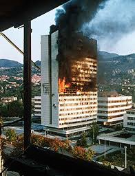 Today marks the start of the Siege of Sarajevo...1,425 days of being cut off from the world during the Bosnian genocide. 

We were shelled every single day, shot at, cut off from water, electricity, food, and anything human. Our homes destroyed, our families killed off....