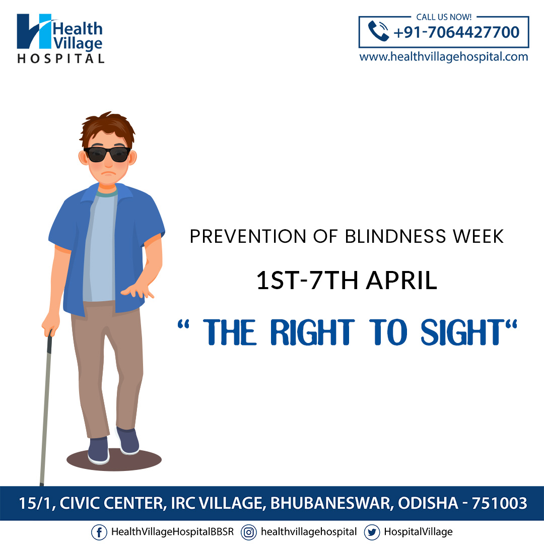 In India, the number of people with blindness is close to 4.95 million. People going through this face a lot of problems in their daily life. Blind people coming from the lower strata of society resort to begging. 

#PreventionOfBlindnessWeek #Hospital  #healthvillagehospital