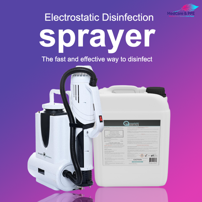 Sprayer - The Fast and effective way to disinfect.
  
#medcare #sprayer #electrostaticsprayer #protection #surfaceprotectant #surfacesanitizer #killgerms #flexible #conveinent #cleaningservices