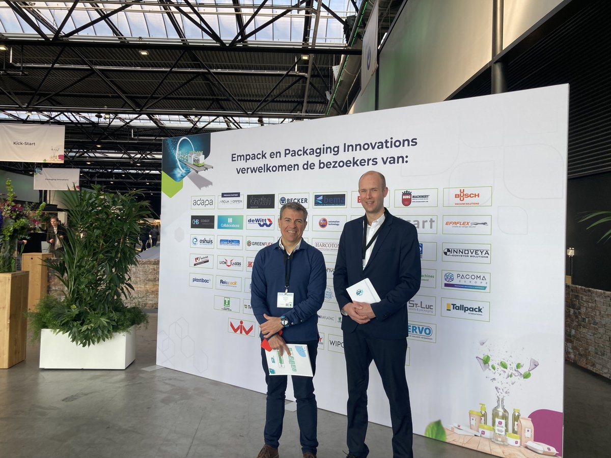 Hoy empieza #Empack y nuestro equipo ya está en Holanda con muchas ganas de volver a ver a todos nuestros clientes y amigos, a la vez que conocemos las tendencias, problemas y oportunidades del packaging industrial. ¡Os dejamos por aquí una foto!