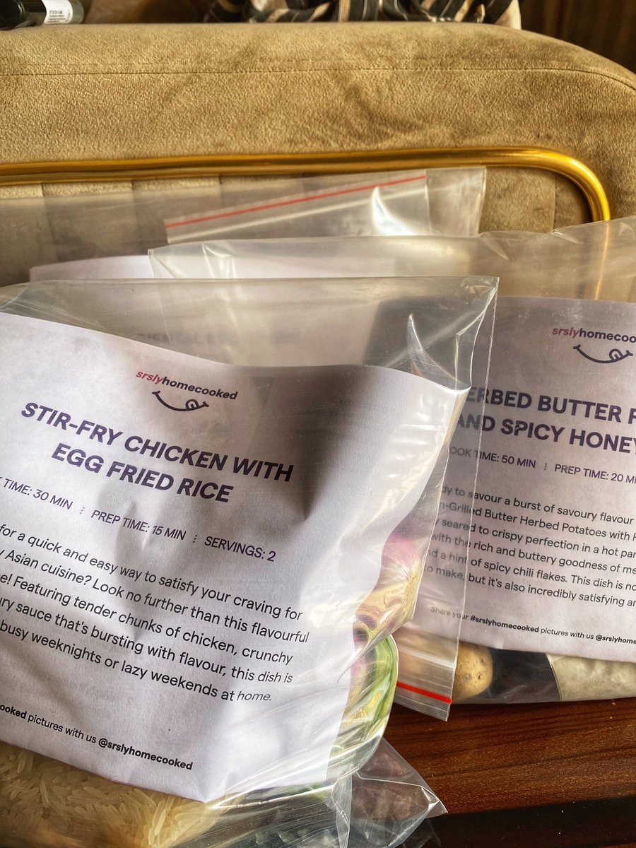 srslyhomecooked's tweet photo. We delivered @ibro_ash his first meal kit yesterday. Get yours at https://t.co/ECP1NQD3ph https://t.co/0DpteNJD7G