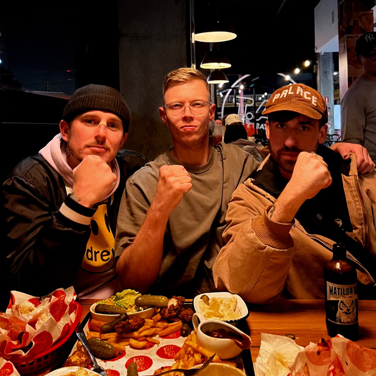 _Savilian's tweet photo. Last night I went to a dope event called #BreaknBread.

I ate amazing food, drank great beer and had incredible conversations with some great people. Shoutout to T and team at FAT in Brunswick for hosting and taking care of us.

Melbourne hip-hop scene alive and well! 🫶 https://t.co/lvDl893hwI
