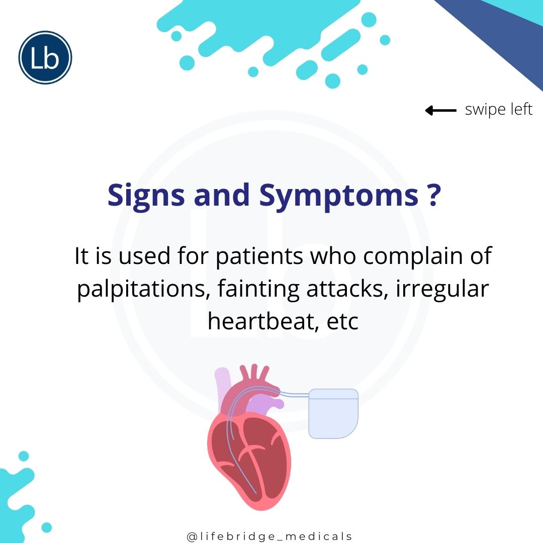 LifebridgeMDC's tweet photo. A check on your heart will help your doctor to detect the possible existence of heart rhythm abnormalities, and also find solutions for palpitations and unexplained dizziness. 
Come to our world class diagnostics center today. 

#holter
#holtermonitor #holterecg #lifebridge https://t.co/RRA063RT0a