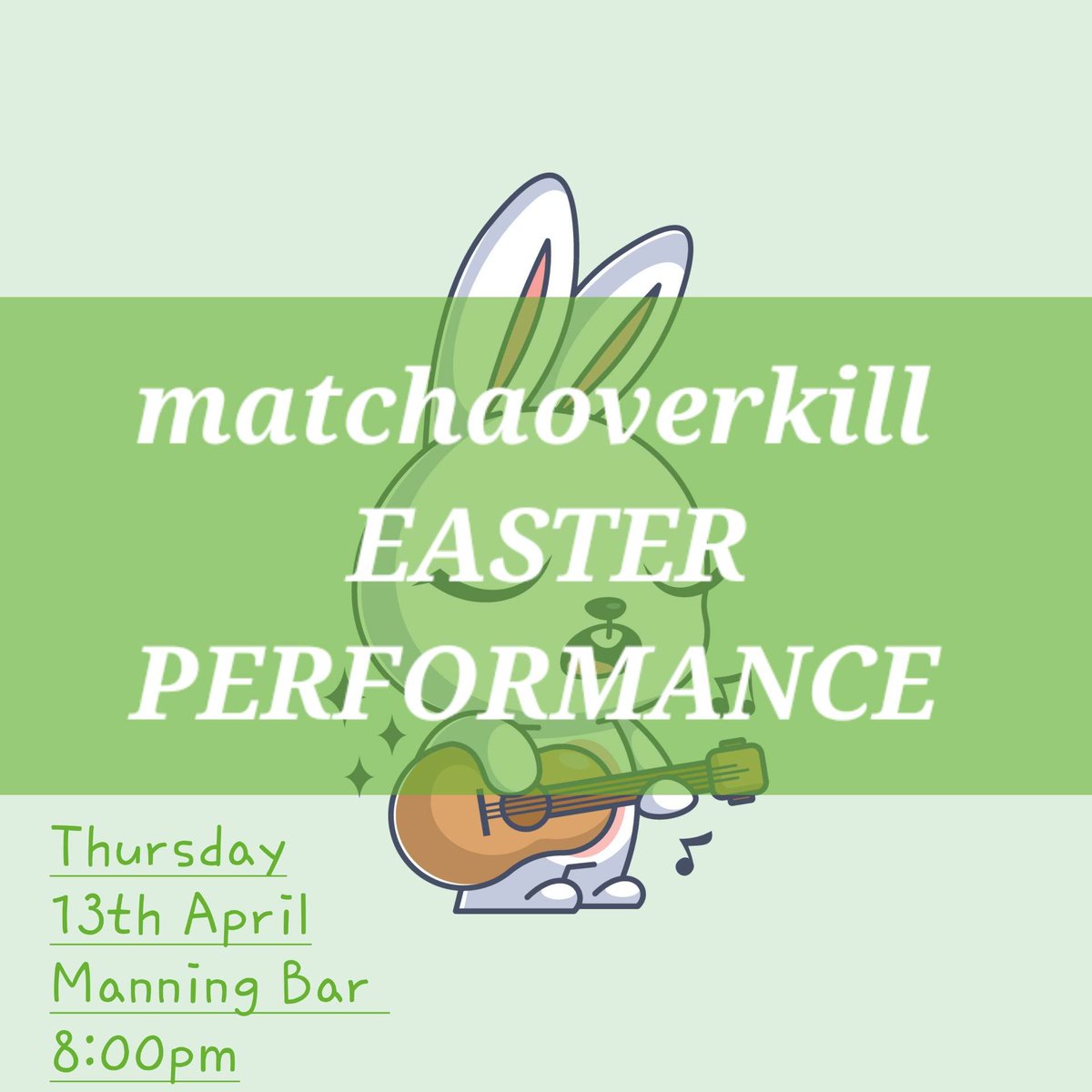 matchaoverkill's tweet photo. We will be performing at the Anime easter party on the 13th of April. Get your tickets here !!! 
#animesydney #anisong #sydenyband
https://t.co/CLdACiFFXs https://t.co/uvbfBH8NoG