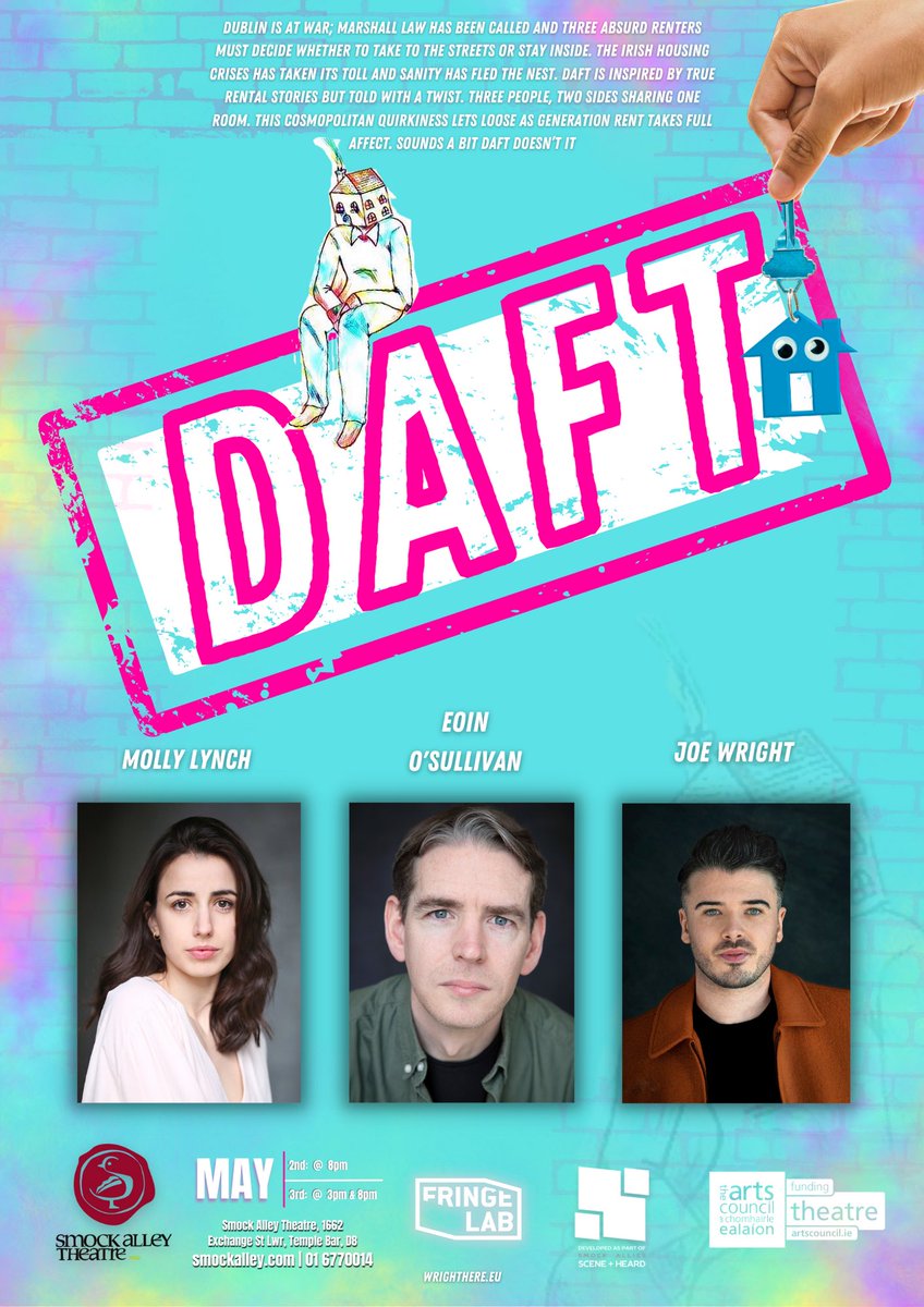 COMPETITION!! I will be handing out and leaving flyers around Dublin over the coming weeks ..If you see one , Show it some love and take a Funky pic ,The funkiest Pic wins a copy of #Littleblackbookofplays which has all three Playscripts ❤️DAFT May2nd <a href="/smockalley/">Smock Alley Theatre</a> <a href="/artscouncil_ie/">The Arts Council / An Chomhairle Ealaíon</a>