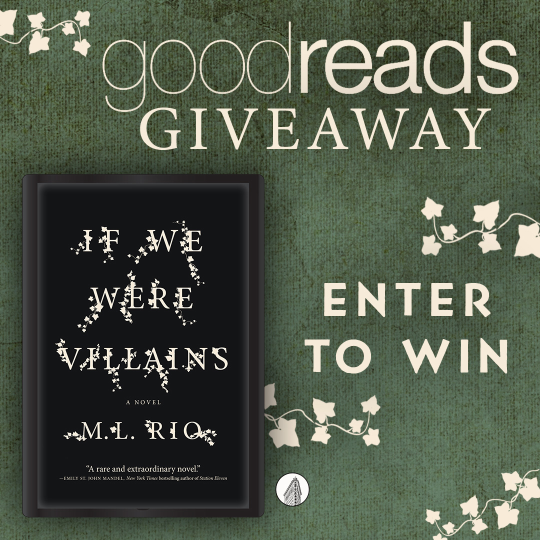 Flatironbooks's tweet photo. It's Dark Academia Shakespeare-style! If you haven't read If We We Were Villains by @SureAsMel enter for a chance to win a copy via @goodreads.
Enter here: https://t.co/cfKbWLBiqg
#Shakespeare #DarkAcademia #mlrio #IWWV #goodreads #giveaway https://t.co/WyHaIhUgTK