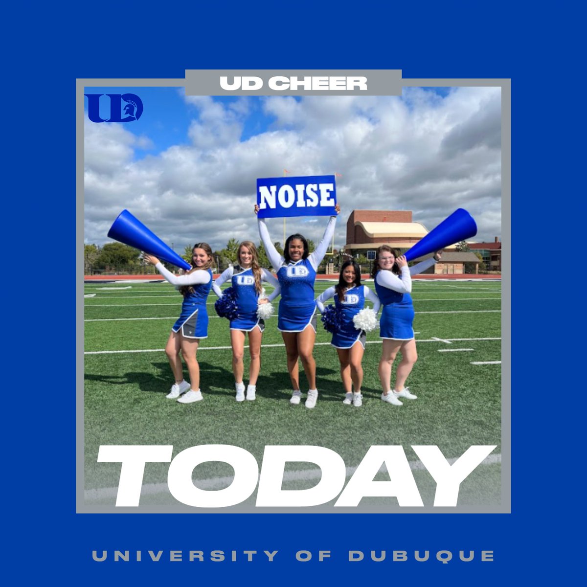CheerUD's tweet photo. Make some NOISE because we head to NCA NATIONALS TODAY!! https://t.co/GRRYtjuPCi