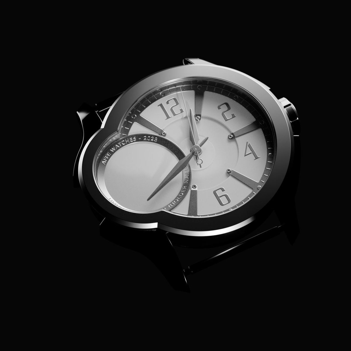 AffeWatches's tweet photo. If you saw the last renders and wondered if Affe will be made of plastic. No, we‘re not Omega, neither are we Swatch.

Brushed stainless steel it is.

Or, would you like some gold? https://t.co/L8LbZyoR9q