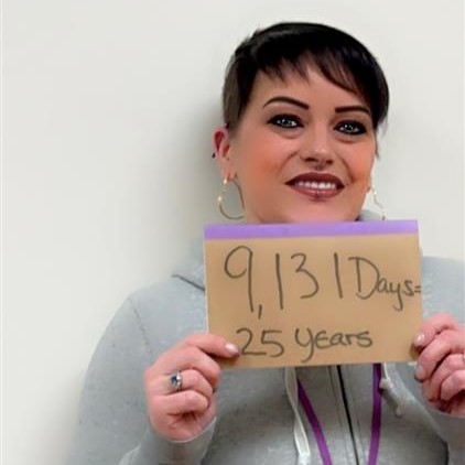 landmarkrecover's tweet photo. Congrats to Aymee Cloutier, a Patient Engagement Specialist at Landmark Recovery of Knoxville, for 9,131 days sober. We are so proud of you! 👏 💜

#congratulations #soberlife #landmarkrecovery #recoveryispossible #recoveryisreal https://t.co/NRoYHxy1bE