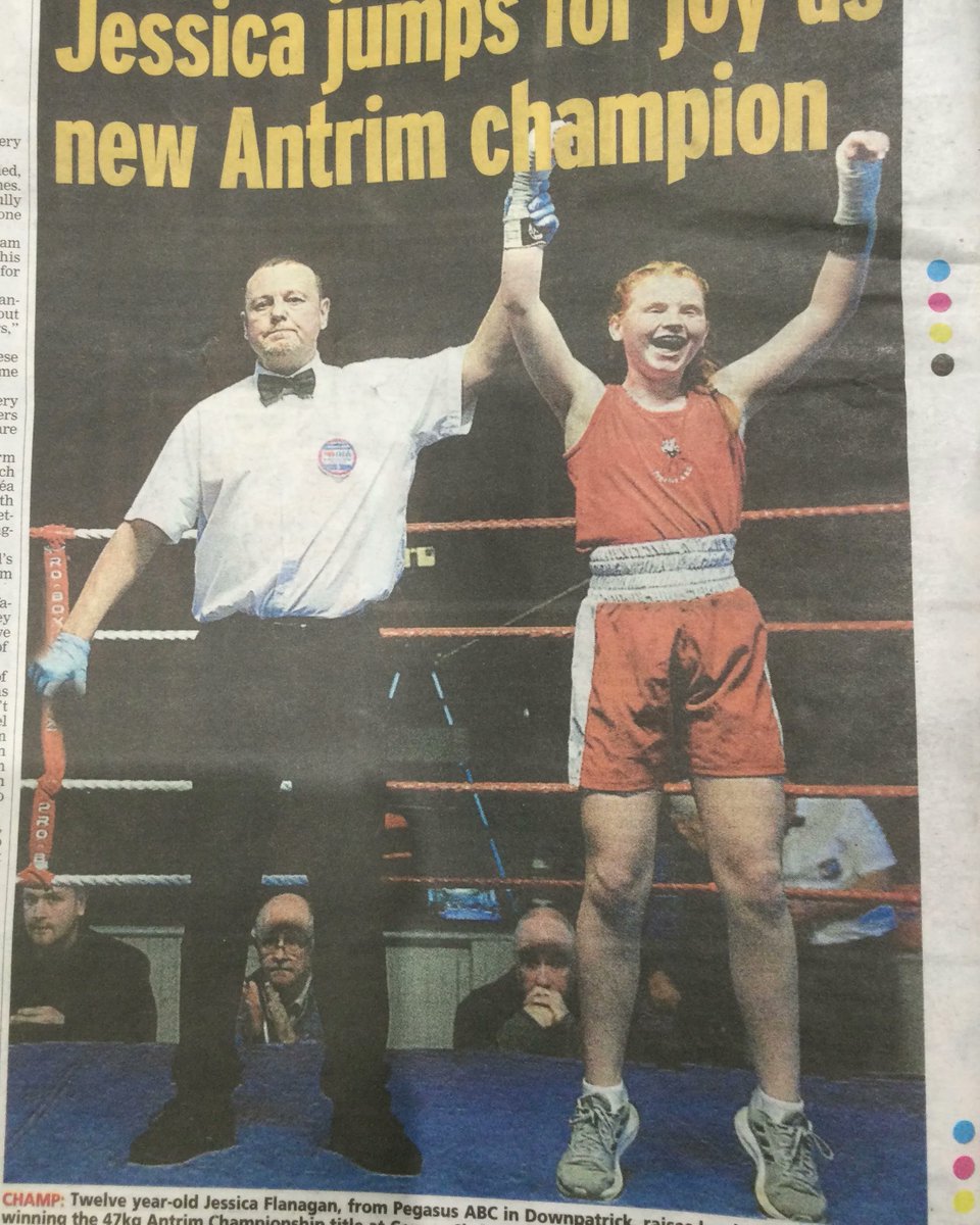 assumptionlive's tweet photo. Congratulations to Year 8 pupil Jessica on her recent victory. Thank you to the Down Recorder for the picture https://t.co/SbWTVBZQT1