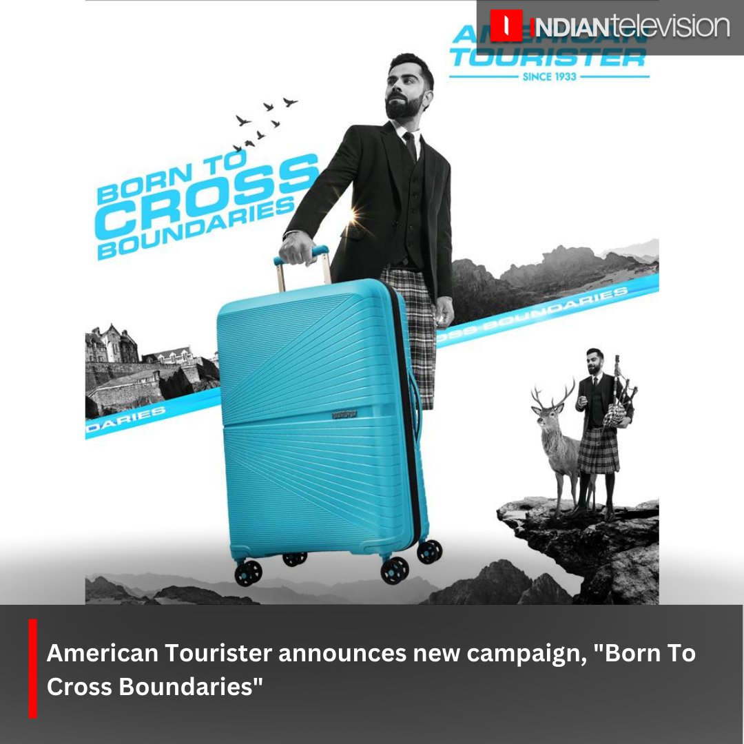 @AmTourister , an international luggage brand, has stood tall for the past 90 years.
#AmericanTourister #announces #newcampaign #campaign #BornToCrossBoundaries #tourist #adventure #bridges #brand 
Read article here:
bit.ly/432cDzv