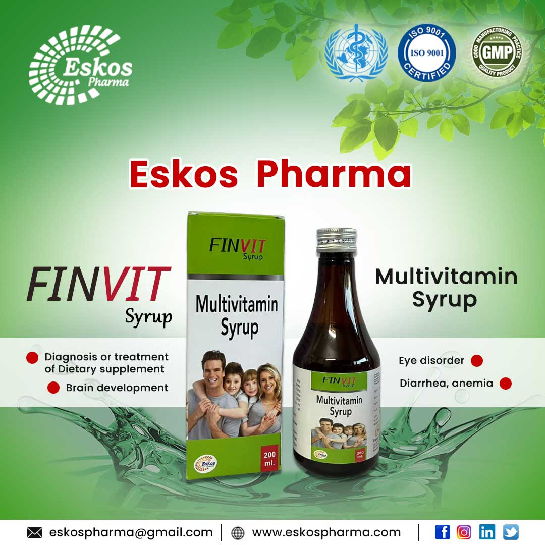 EskosPharma's tweet photo. PCD Pharma Franchise For Multivitamin Syrup-FINVIT Syrup
Contact Us:
๐ https://t.co/AvMOq3rCKf
#eskospharma #pcd #pcds #pcdfranchisemonopoly #franchise #pharma #pharmaceutical #pharmaceuticalindustry #pcdpharmafranchise #pcdpharmafranchisecomapny #TabletsRange #Tablets https://t.co/lKqI2eakab