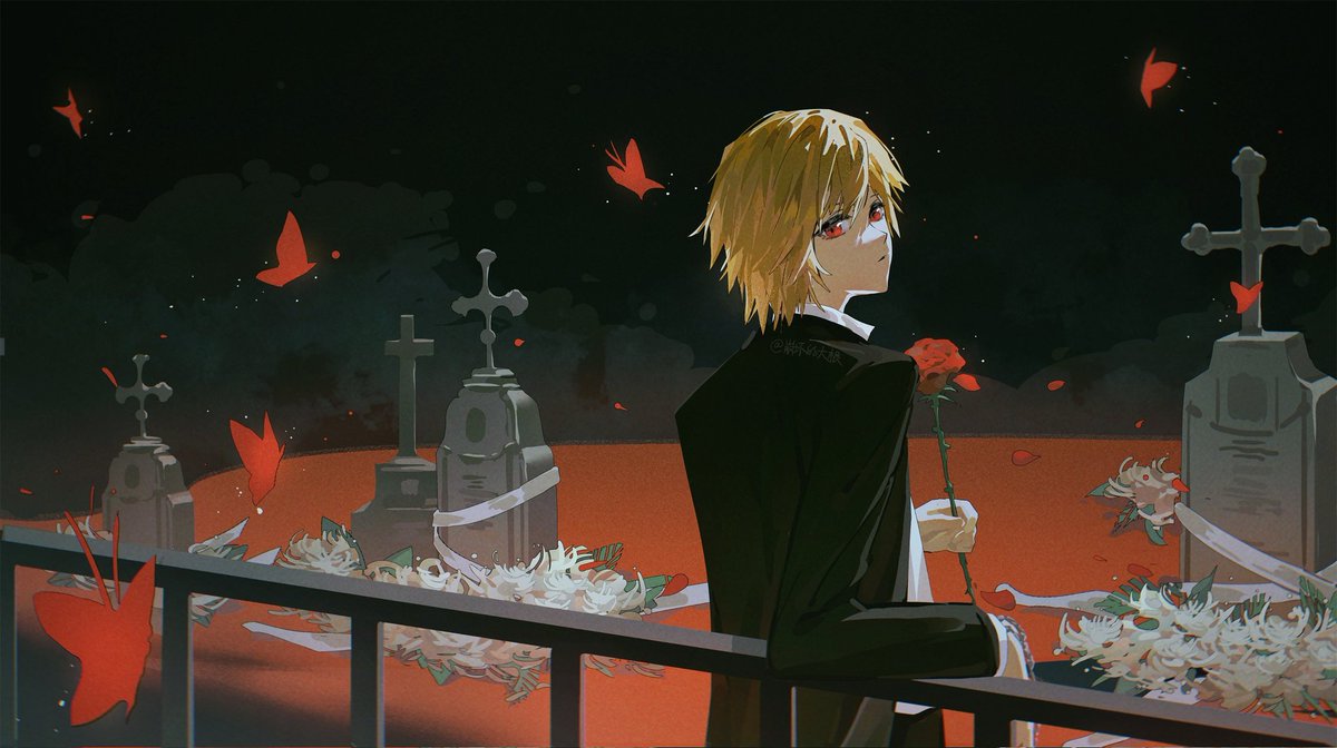 古拿比加生日快乐！（我真的很喜欢粤语翻译谁懂
然后正好清明节到了。。
#酷拉皮卡 #kurapika #クラピカ #クラピカ誕生祭2023 #hxh #HUNTERHUNTER #クラピカ生誕祭2023  #古拿比加