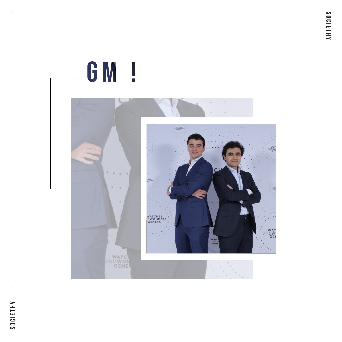 Time for a dapper GM from our founders <a href="/ogkeller/">jul1.eth</a> &amp; <a href="/IlyassRamdani/">𝚒𝚕𝚢𝚊𝚜𝚜.𝚎𝚝𝚑 | 𝙿𝚊𝚛𝚒𝚜</a>!