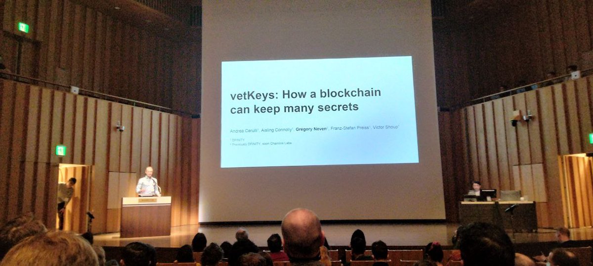 cabrio_yugo's tweet photo. I took part in the @RealWorldCrypto Tokyo last week!
I was a newbie in cryptography, but now I am more motivated to study cryptography.
As an ICP fan, I was happy to listen to @dfinity 's vetKeys(tBLS + IBE) scheme!
#realworldcrypto #dfintiy #icp https://t.co/6gQmHMQ56R