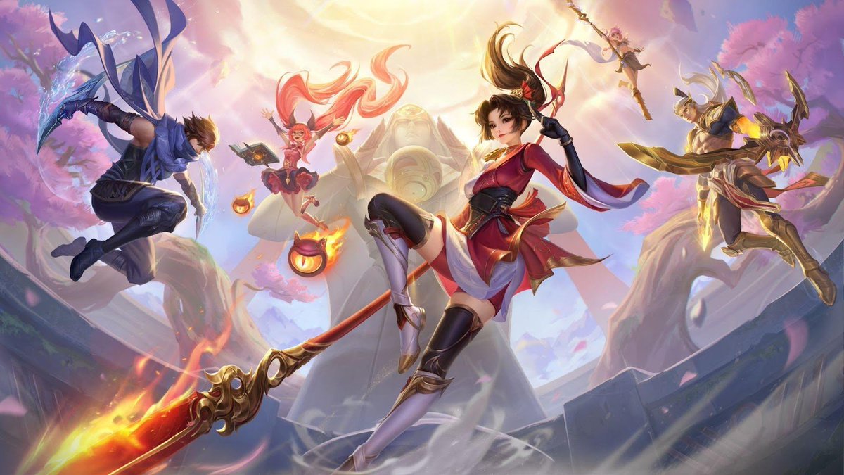 soutiakaz's tweet photo. Personagens de Arena of Valor com a mesma jogabidade de heróis no @HoK_BR

#MeuMain #honorofkingsbr #HoK_BR https://t.co/q6vYwEcLv2