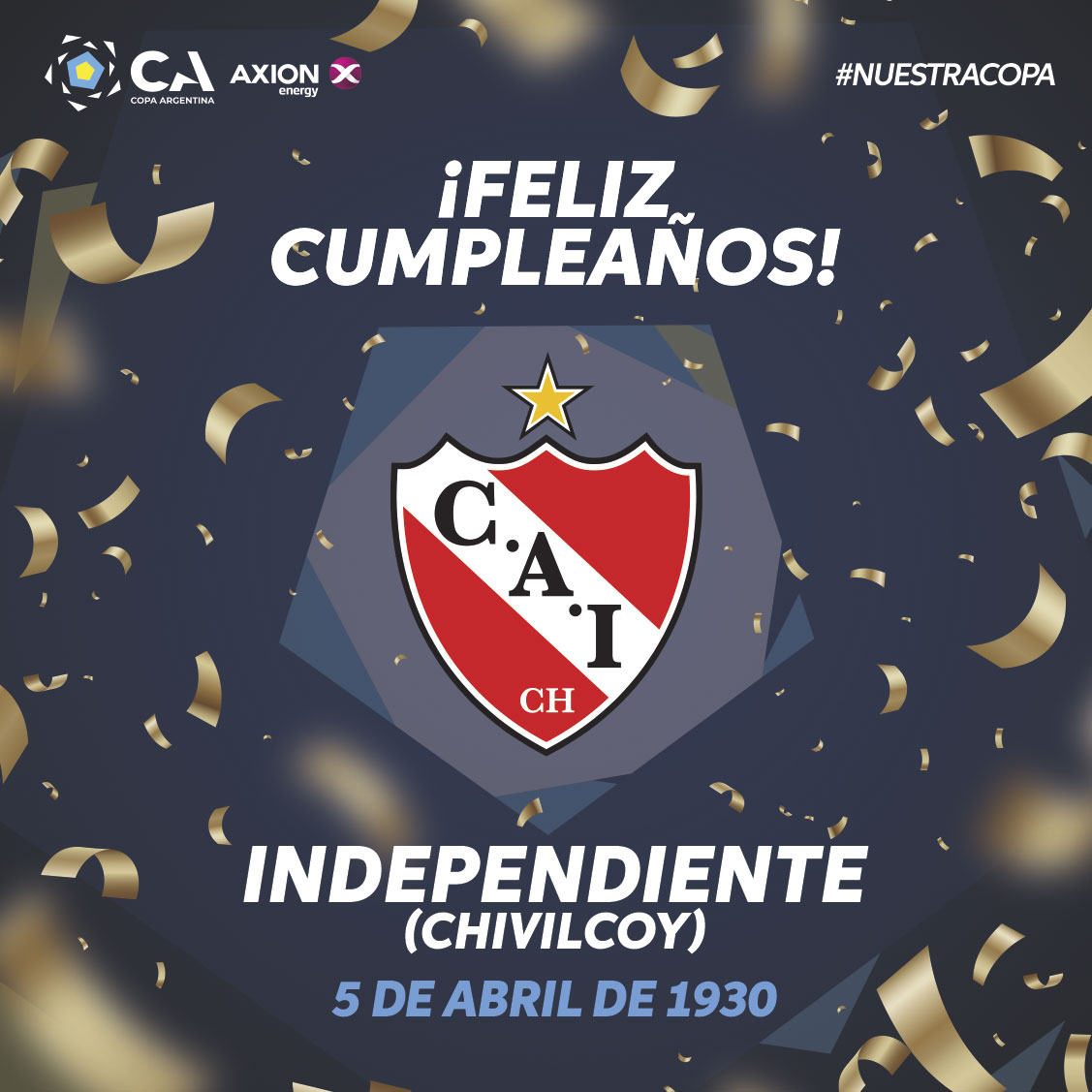 Club Atlético Independiente de Chivilcoy: 5 de abril de 1930