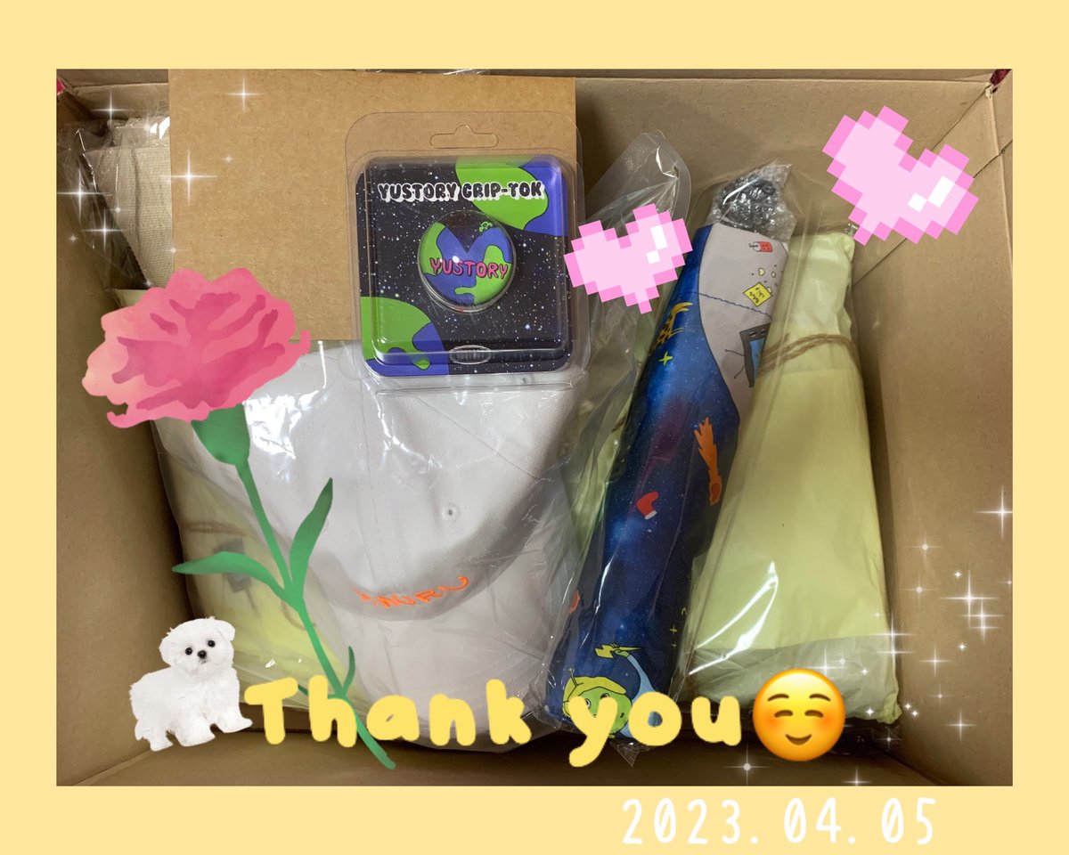 amibondgirl's tweet photo. Yuhwan-kun, I received a very cute item today✨Thank you so much ☺️
ありがとうございます💛
@rypaffo
#yustory https://t.co/fvhG2ApHmC