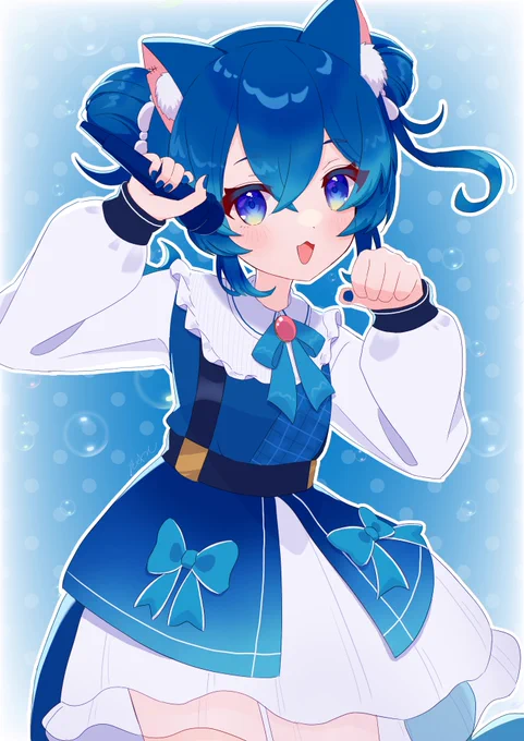 歌枠用のイラストのご依頼でした! #skeb #commission 