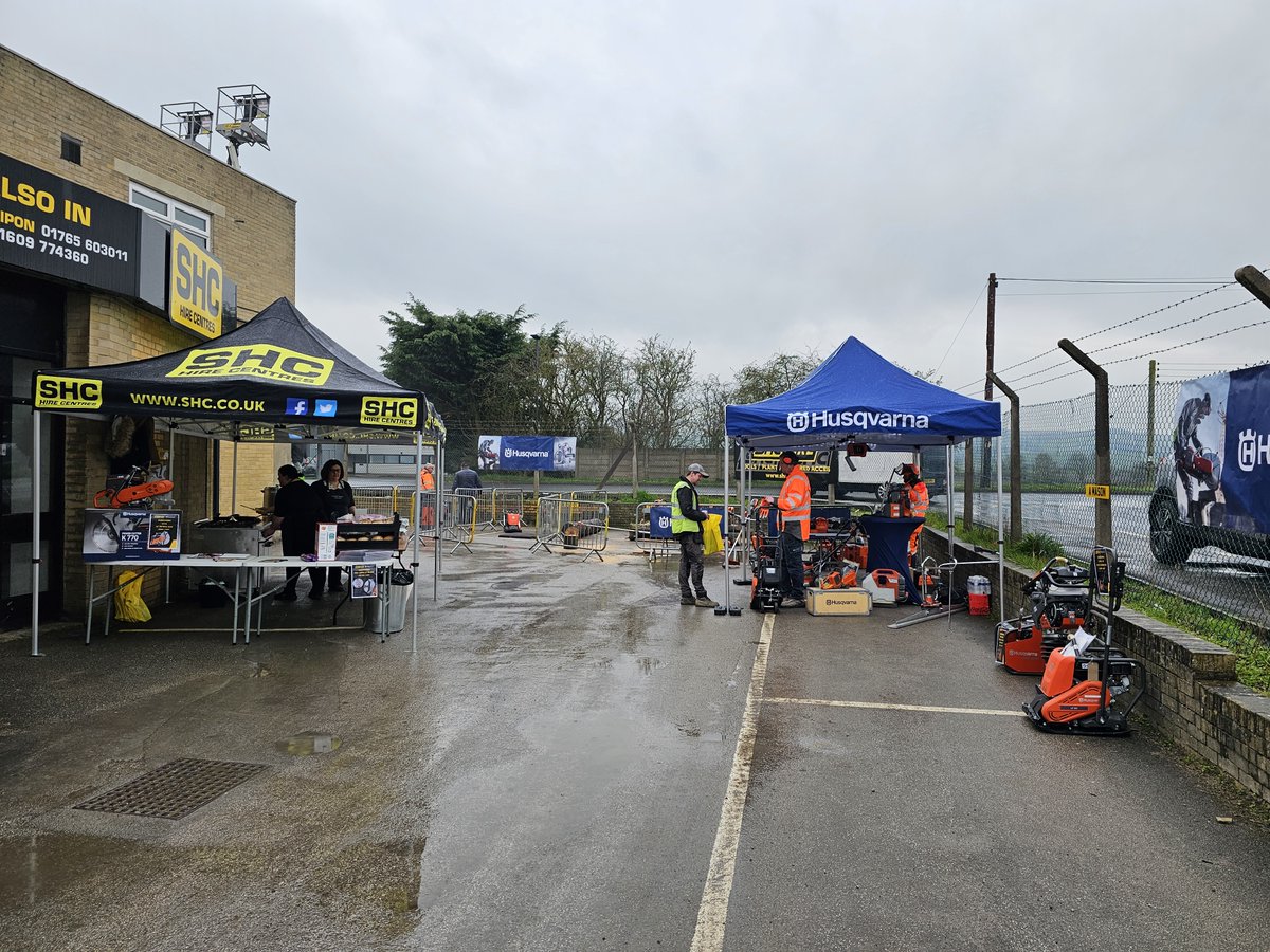 Come and visit us at Skipton today for our Husqvarna Open Day; we have demonstrations until 2pm, plus a chance to win a Husqvarna K770 petrol saw. Also Husqvarna give aways and hot beef sandwiches!