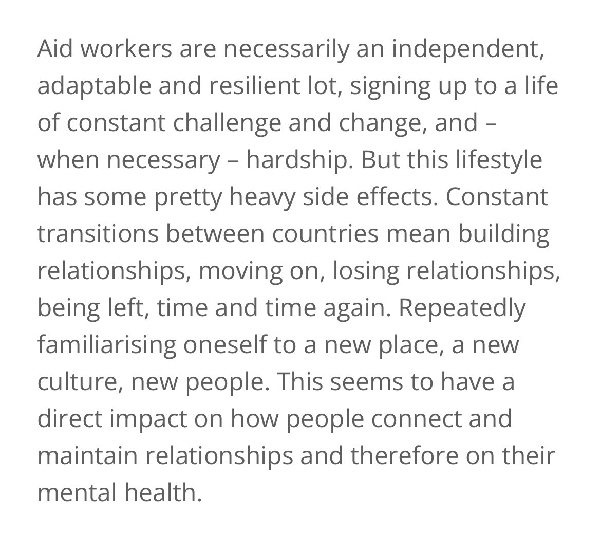 MindFieldWorld's tweet image. #aidworkers #inthefield #weunderstand #wehaveexperience we are @MindFieldWorld
