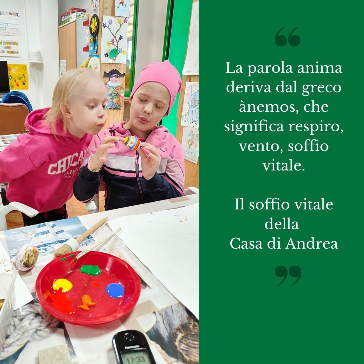 L'accoglienza è parte della cura.
La comunità è il soffio vitale della Casa di Andrea.
#comunità #accoglienza #cura #care #bambini #soffiovitale