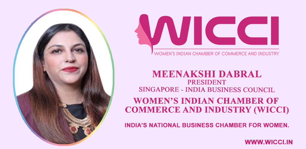 We welcome Meenakshi Dabral President SINGAPORE - INDIA BUSINESS COUNCIL #WICCI #WICCIINDIA #WOMENCHAMBER #WICCIWoman @harbeenarora