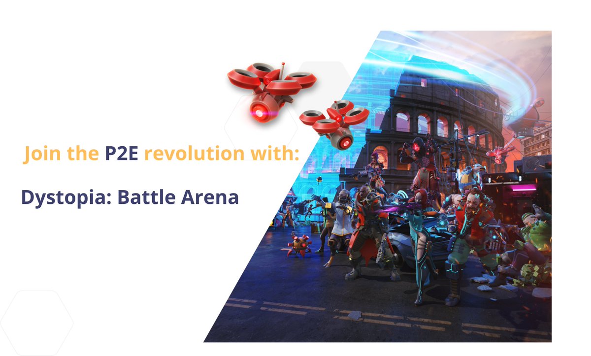 Colizeumcom's tweet photo. Want to earn while having fun?
Play-to-earn games might be just the thing for you.
Join the Play-to-Earn revolution with Dystopia: Battle Arena.
Discover a new way of gaming. #PlayToEarn #Colizeumcom #Gaming #Crypto $Zeum #Web3 https://t.co/HlBqC95jPW