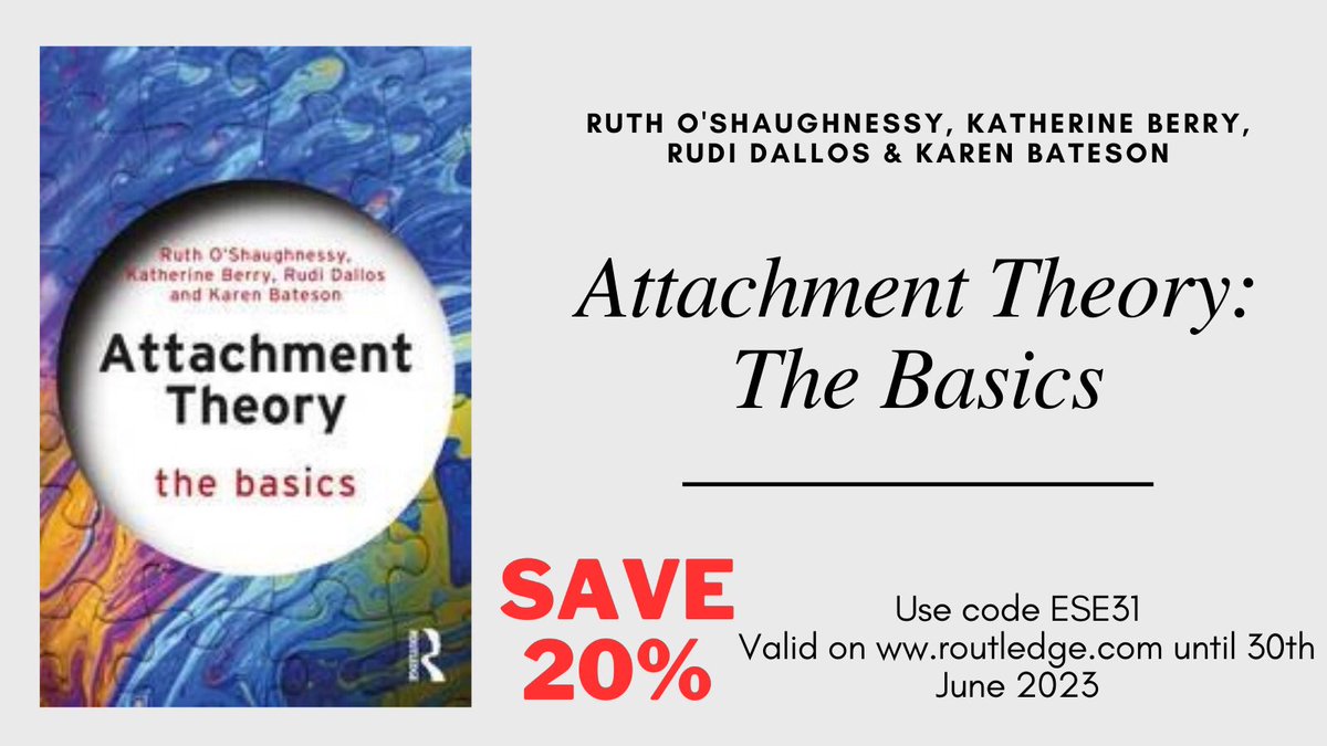 Official book launch day!

It’s a book about Attachment aimed at anyone working in or studying in the caring professions (nursing, medicine, mental health, social work etc). 

I’ll pick someone at random from those who like/RT this tweet before April 17th to send them a free copy