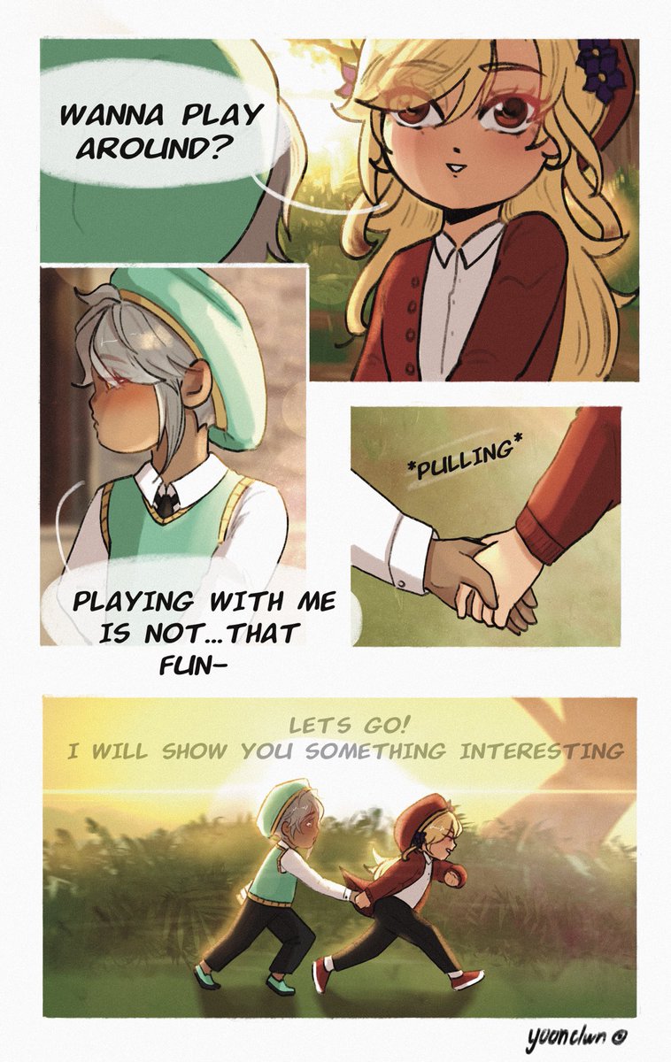 yoonclwn's tweet photo. al-haitham is a shy little bean 

#GenshinImpact #原神 #haikaveh https://t.co/FchadDSfSJ