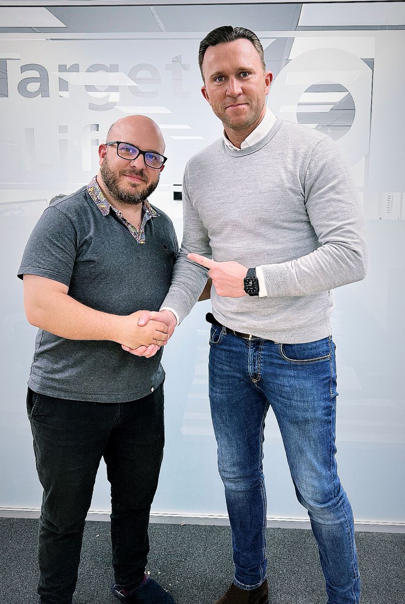 TARGETLIFTSLTD's tweet photo. BIG CONGRATULATIONS to Brendan Osborn on his promotion to Sales Director.

Brendan has shown loyalty and dedication continuously over the 9 years he has been with the business. (1/2) https://t.co/WWL7ZdV4cE