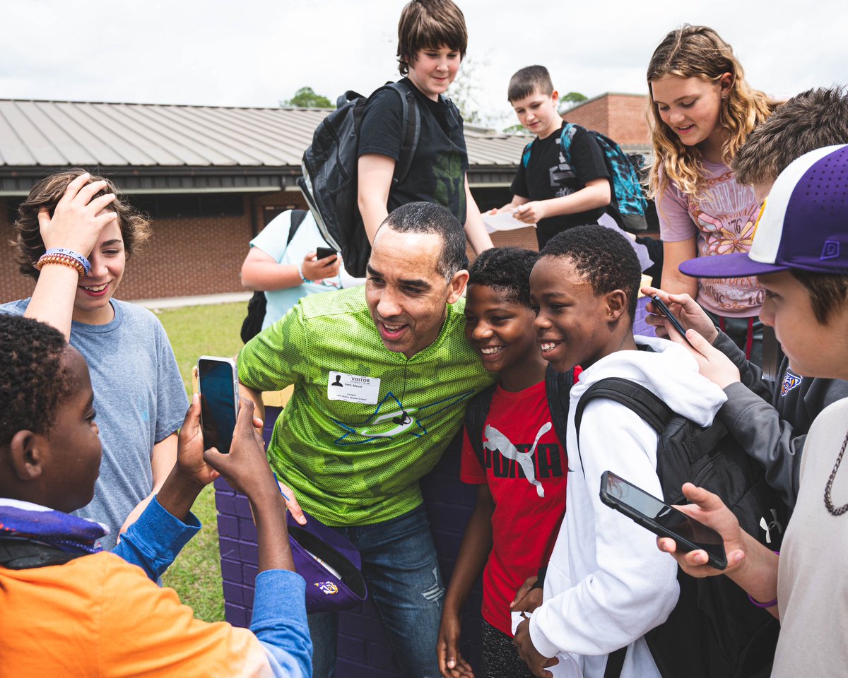 “Coach Seth can you sign my arm?!”

Last week Coach Seth visited Lake Butler Middle School in Florida where selfies and autographs were plentiful with both students and teachers!