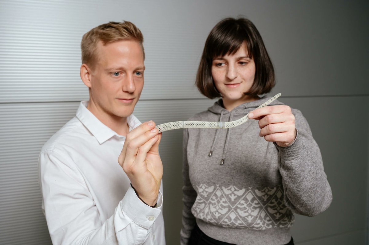 andresvilarino's tweet image. #BionicRobotArms as flexible &amp;amp; gentle as an elephant's trunk 

#ArtificialMuscles #RobotArms #Robot #Robotics

buff.ly/3Mz799F