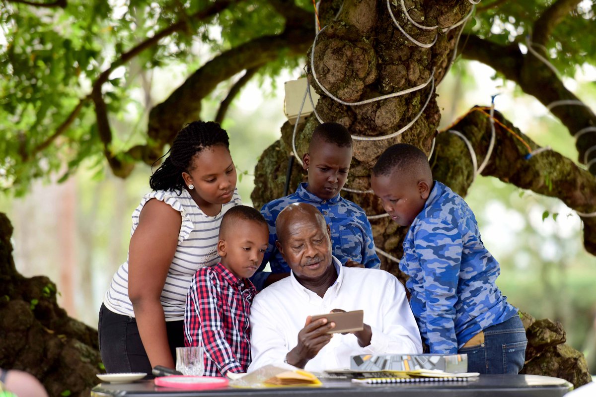 StateHouseUg's tweet photo. President @KagutaMuseveni  has said that once he receives the Anti-Gay Bill, he will convene Ugandan Members of Parliament to harmonize on it &amp; see how best to protect children. “Children are children, they need to grow as children, no one should invade their childhood," he said. https://t.co/eZrq1DkpR9
