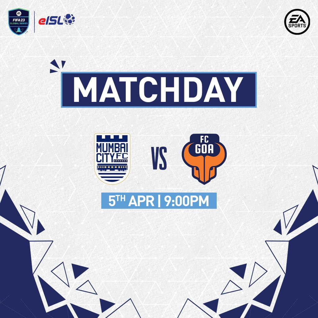 MumbaiCityFC's tweet photo. GAME TIME ⚽️

After taking home all 3️⃣ points last night, our #eIslanders will helm the 🎮 once again tonight, taking on FC Goa in a tight clash! 🤩

#MumbaiCity #AamchiCity 🔵 https://t.co/4SWXyOE0no
