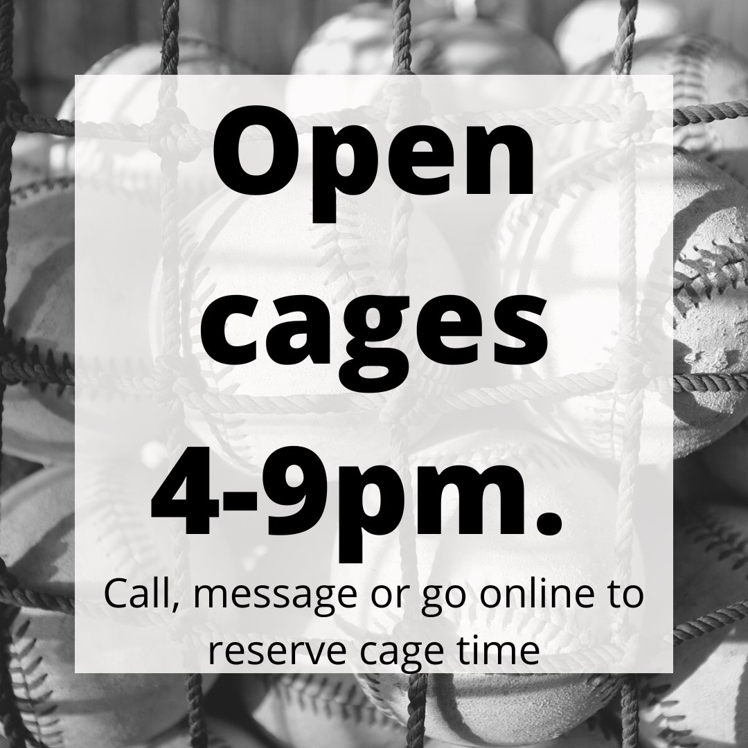 3rdMonkeySports's tweet image. We’ve got a cage for you! #thirdmonkeysports #midweekgrind #nodaysoff #practicehowyouplay #practicewithpurpose #dobigthings