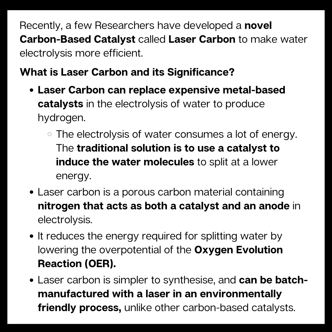drishtiiaseng's tweet photo. Here is one of the important #CurrentAffairs. We urge you to prepare from the website if you are appearing for #UPSC2023

Read More https://t.co/8lSIlMR4jw

#LaserCarbon #Hydrogen #ChemicalReaction #Water #CurrentAffairsToday #UPSCNews #UPSC #IAS #DrishtiIASEnglish #DrishtiIAS https://t.co/O3lhnoRkCD