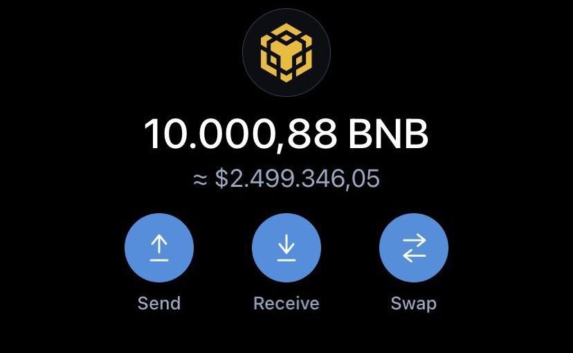 BSC_Drop's tweet image. You will receive $2400.00 $BNB in your wallet, just like, follow and rt, Retweet pinned 📌 post and Join TG.

Drop your BNB (Bep20) wallet address👇👇👇