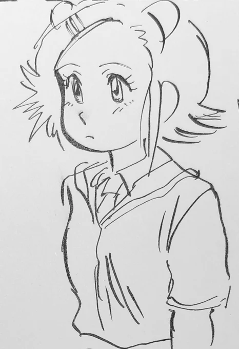 新兵器・ハードGペンで試し描きヨロビ殿 https://t.co/xBorAsCeLT